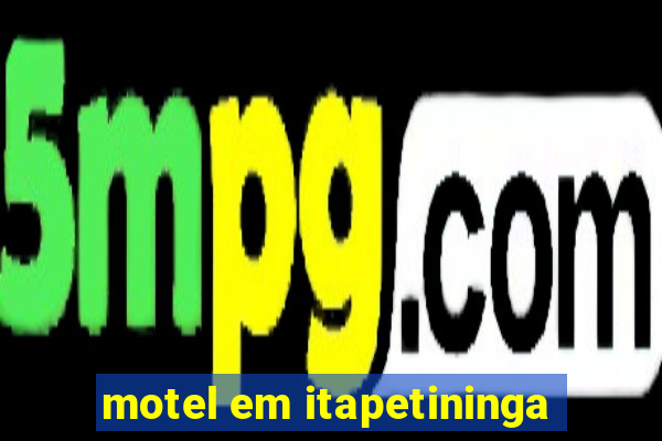 motel em itapetininga